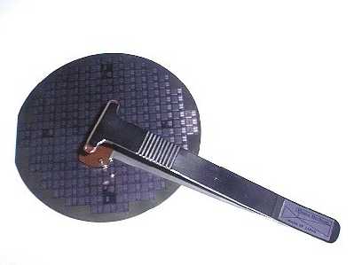 Vespel Wafer Tweezers for High Temperature Semiconductor Silicon Wafer Handling: Withstands up to 288C continuously